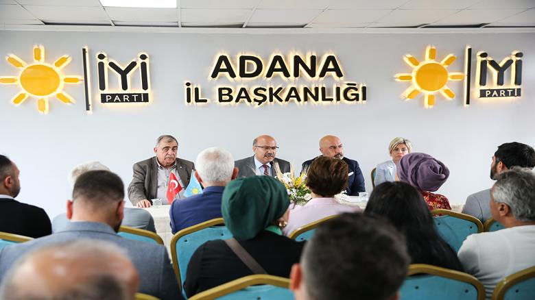 İYİ Parti Genel Başkan Yardımcıları Taş ve Ulusoy, Adana'da temaslarda bulundu