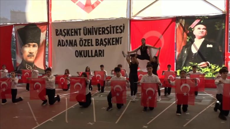 Başkent Adana Okullarında 19 Mayıs Coşkusu