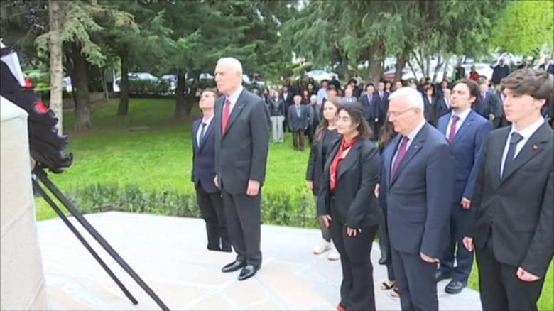 Başkent Üni. Ayşeabla Okulları'nda 19 Mayıs Coşkusu. Törene Prof. Haberal da Katıldı