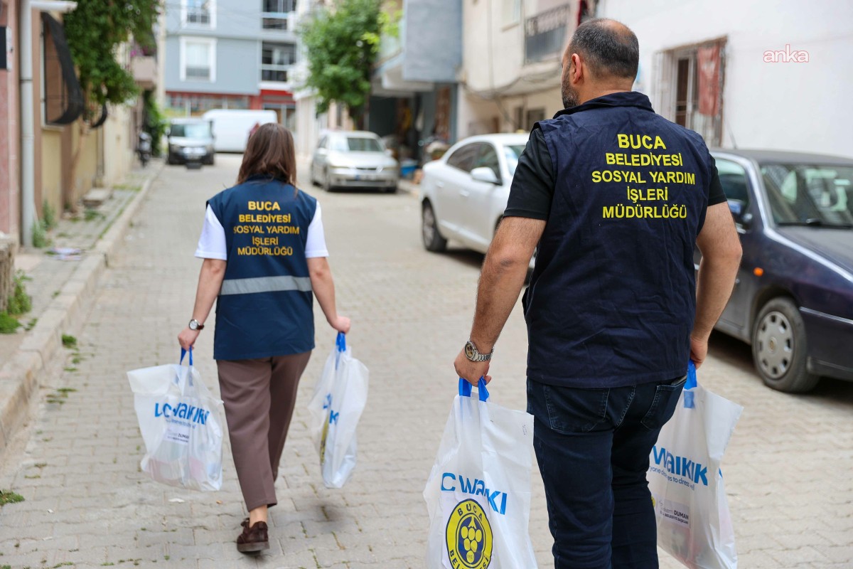 Buca’da bayram dayanışması büyüyor