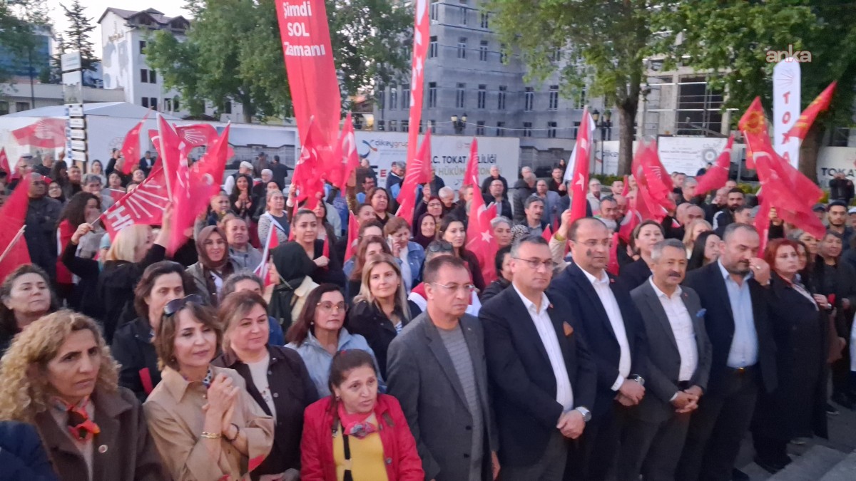 CHP Kurultayı’nın iptal kararı… Tokat’ta siyasi partiler ve demokratik kitle örgütlerinden tepki