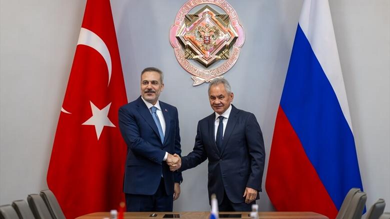 Dışişleri Bakanı Fidan, Moskova'da Rusya Güvenlik Konseyi Sekreteri Şoygu ile görüştü
