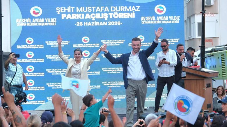 Adana Ceyhan Belediyesi, Şehit Mustafa Durmaz Parkı'nı hizmete açtı