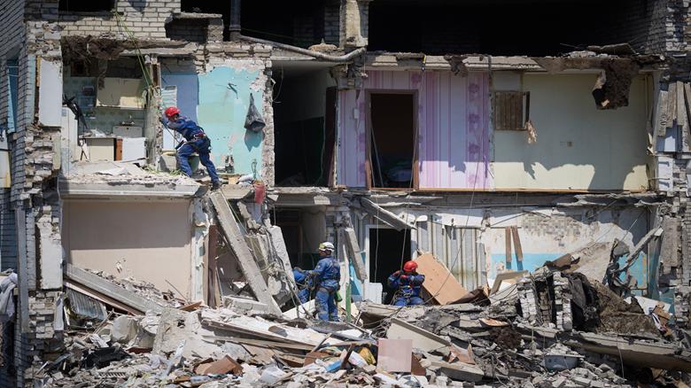 Rusya, Kiev'e saldırı düzenledi: 9 kişi hayatını kaybetti