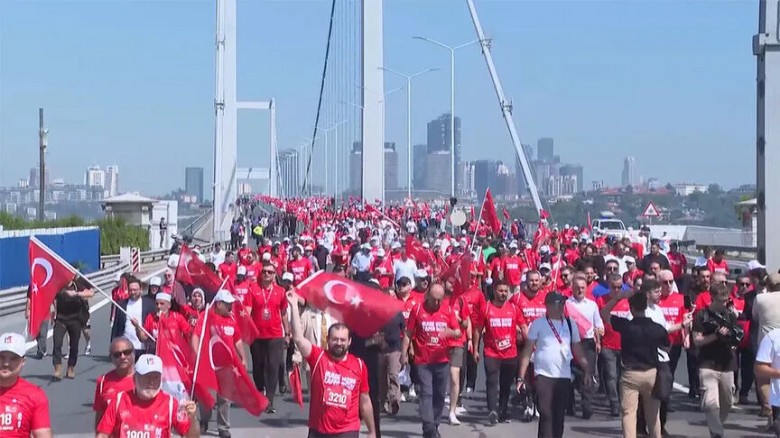 15 Temmuz Şehitler Köprüsü'nde