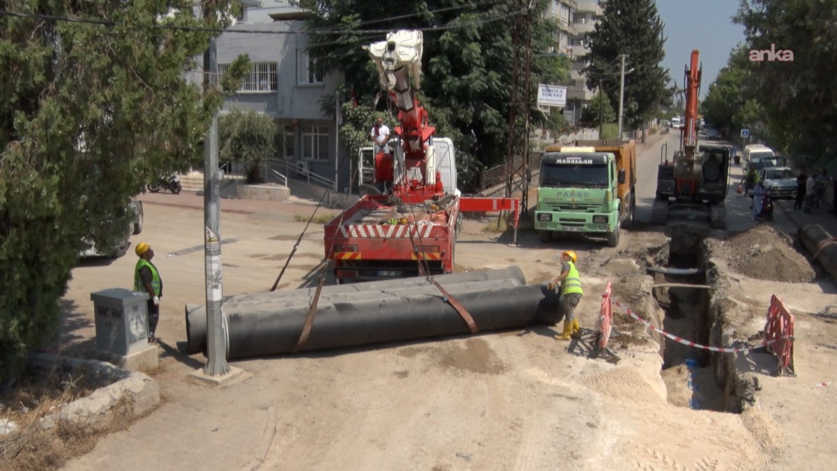Adana Su ve Kanalizasyon İdaresi'nden Bakımyurdu Caddesi’nde içme suyu altyapısına yatırım