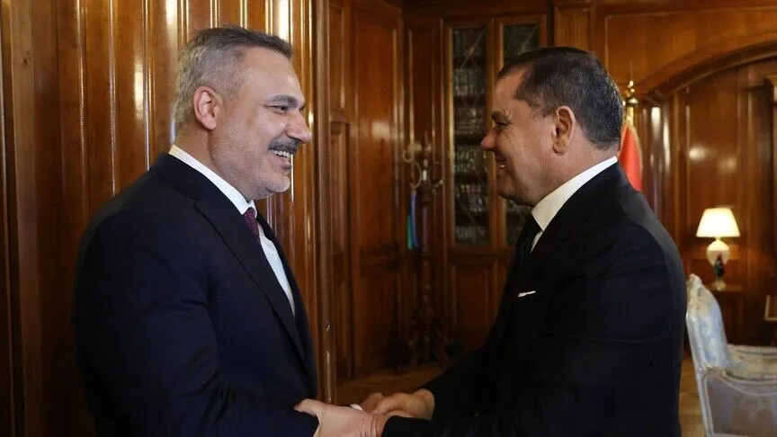 Dışişleri Bakanı Fidan, Libya ziyareti kapsamında Trablus'ta temaslarda bulundu