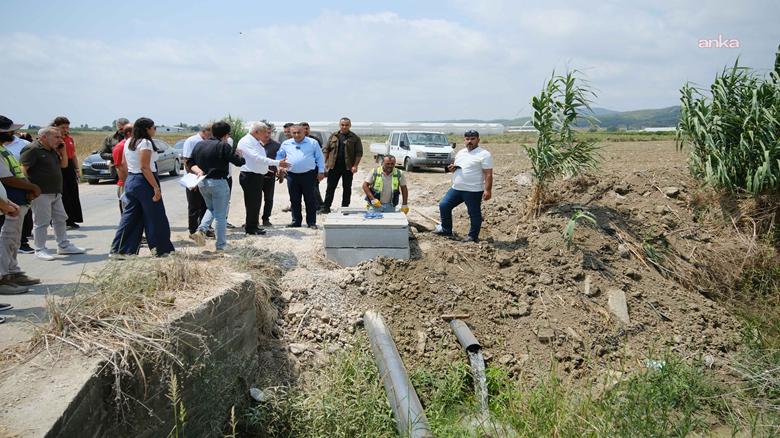 Adana Büyükşehir Belediye Başkan Vekili Geçer, Yumurtalık'ta sürdürülen faaliyetleri inceledi