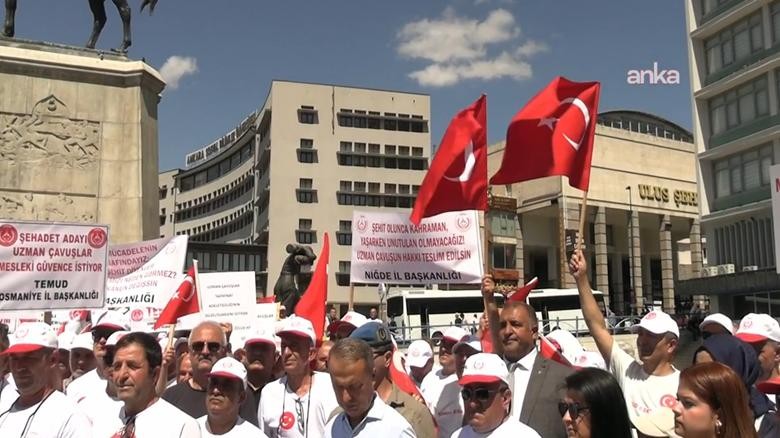 Uzman Çavuşlardan Ankara'ya 349 Kilometrelik Hak Yürüyüşü: Artık Söz Değil, Kanun İstiyoru