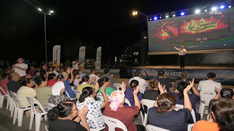 Adana Altın Koza’nın film perdesi Arsuz’da kuruldu