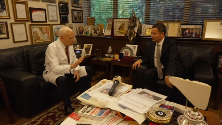 Osmangazi Belediye Bşk. Aydın, Prof. Haberal'ı Ziyaret Ederek Teşekkürlerini İletti 