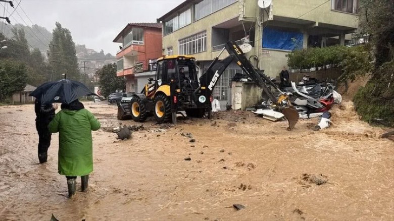 Zonguldak, Bartın, Sakarya ve Düzce'de Sağanak Etkili Oldu 