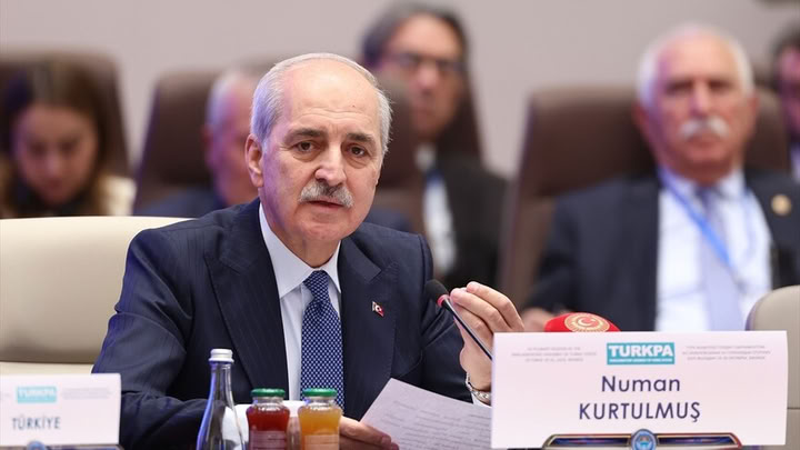 TBMM Başkanı Kurtulmuş: Tüm insanlığın kurtuluşu, adil bir dünya sisteminin kurulmasından geçiyor
