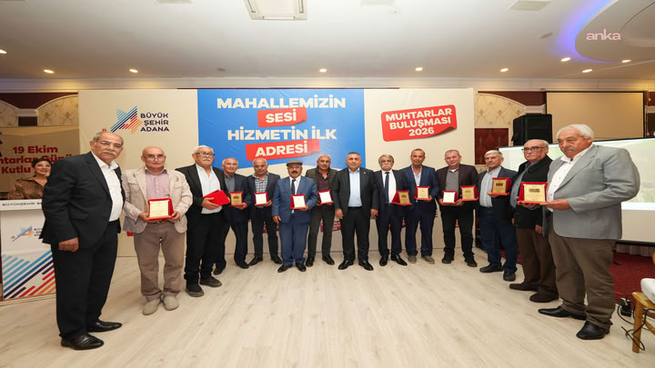Adana BB Başkan Vekili Geçer, 15 ilçenin muhtarlarıyla buluştu: 